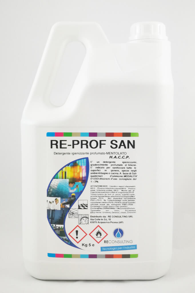 Detergente igienizzante profumato