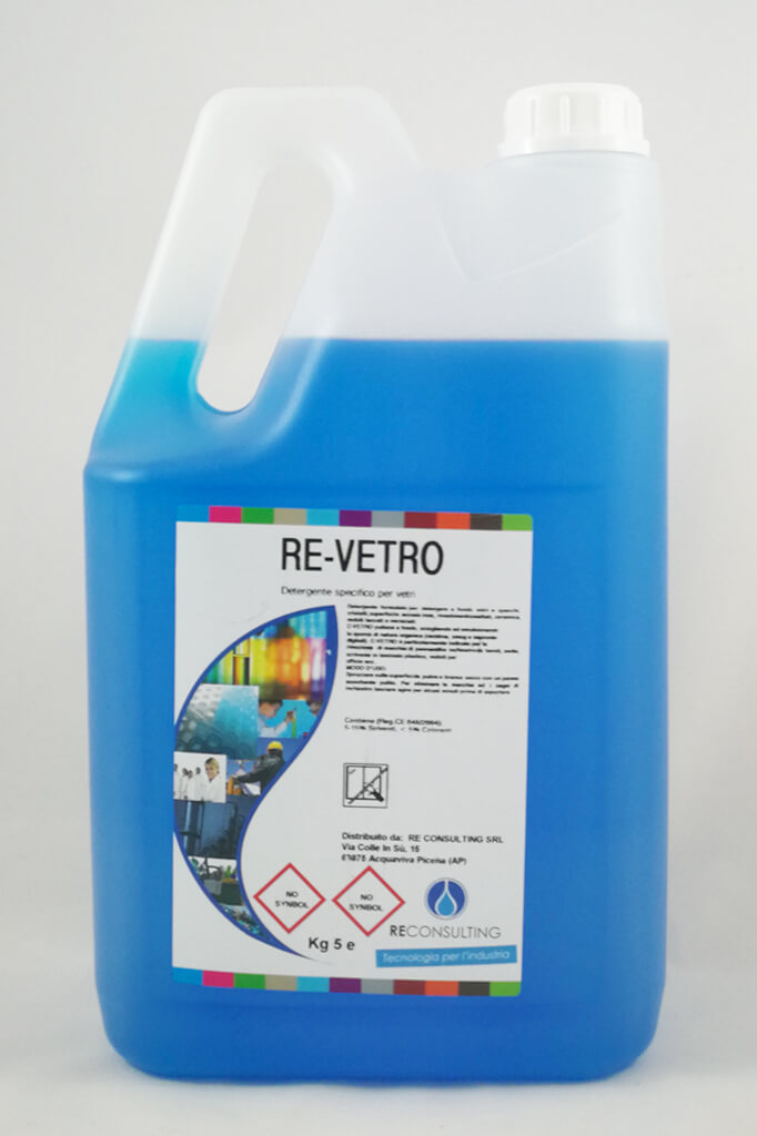 DETERGENTE PRONTO ALL’USO PER VETRI E CRISTALLI